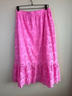 CALYPSO ST BARTH - Peplum Midi Skirt
